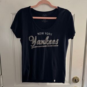 New York Yankees Women's Navy T-Shirt